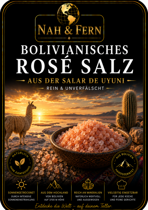 Bolivianisches Rosésalz