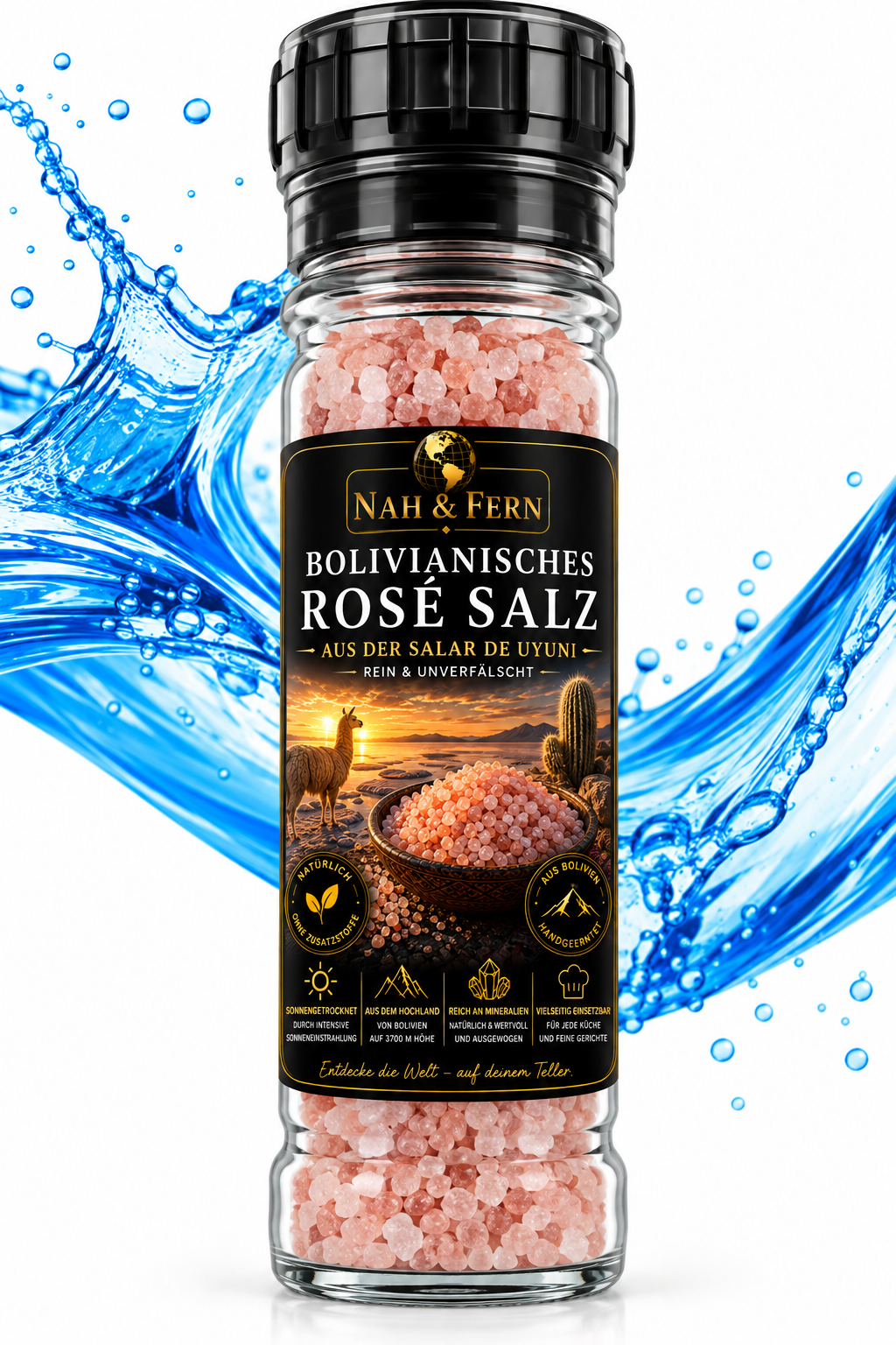 Bolivianisches Rosésalz