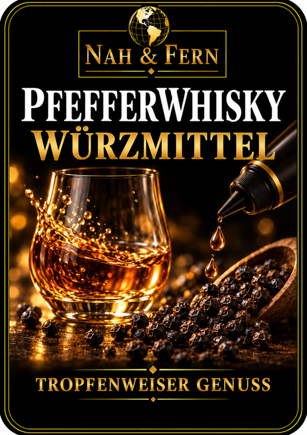 Würzmittel Pfefferwhisky