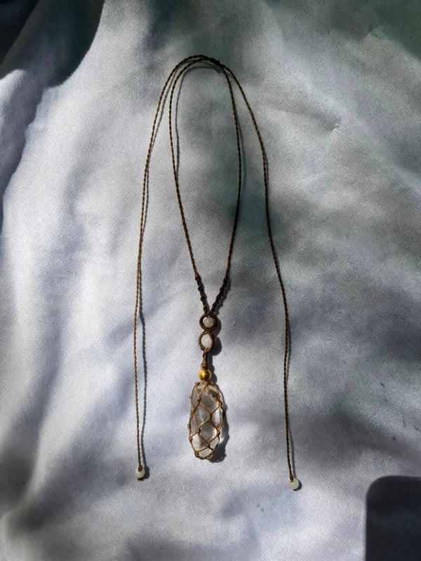 Kette mit Bergkristall