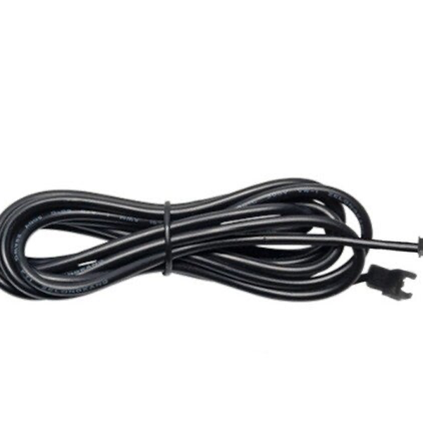 Verlengsnoer zwart voor inbouwspotjes of Wandlampjes