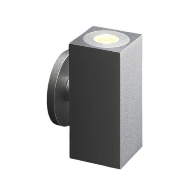 Wandlamp LED vierkant Lamego 2 x 1,5 watt up & down