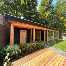 Houten overkapping op maat