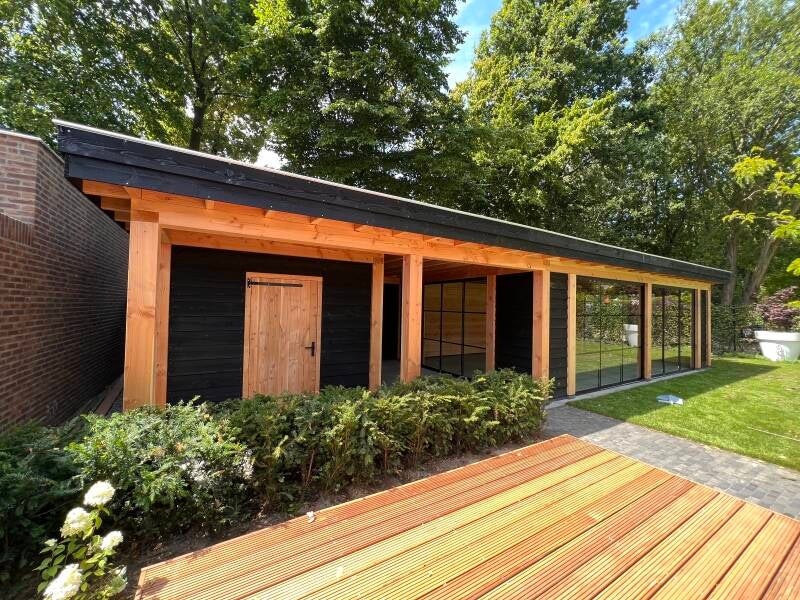 overkapping plaatsen tuin