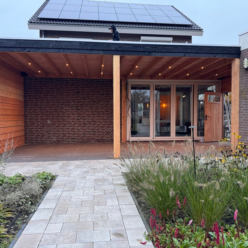 Overkapping aan huis