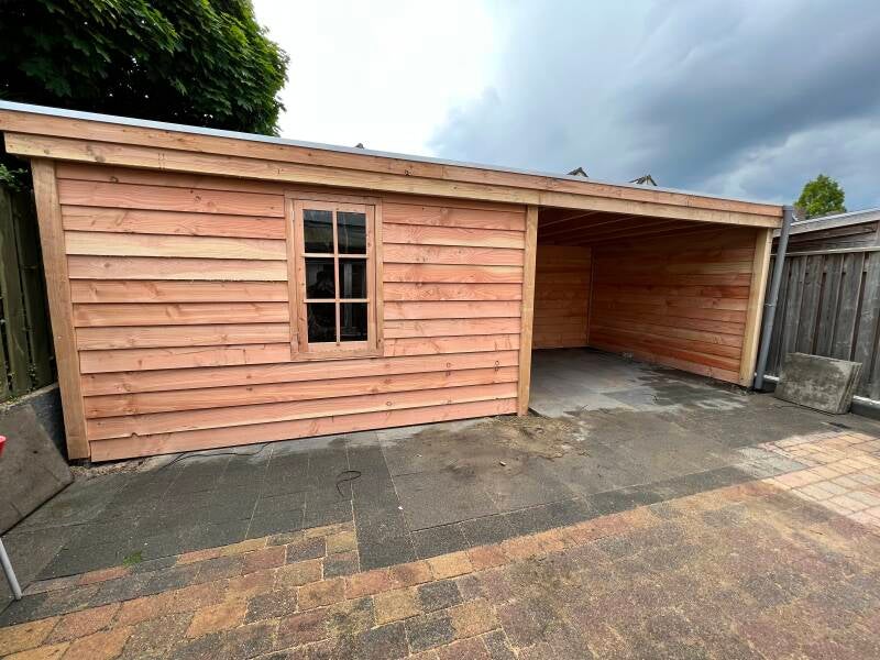 plat dak overkapping