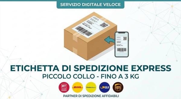 SPEDIZIONE PICCOLO COLLO FINO A 3 KG