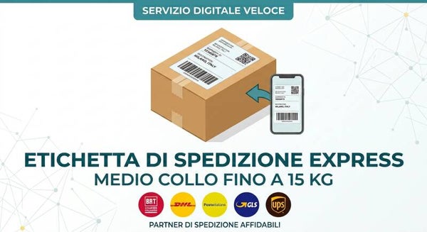 SPEDIZIONE MEDIO COLLO FINO A 15 KG