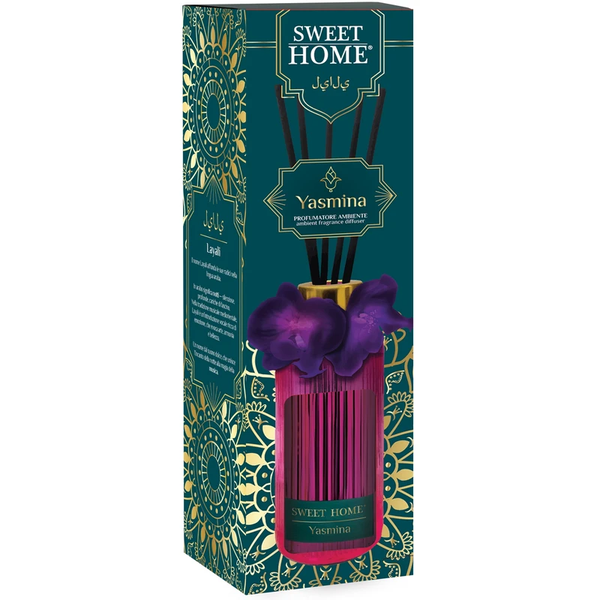 SWEET HOME LINEA ARABA CONFEZIONE PROFUMATORE AMBIENTE A BASTONCINI 200ml YASMINA