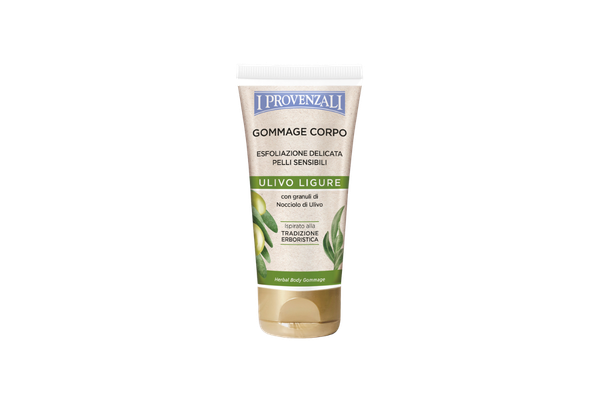 I PROVENZALI ULIVO LIGURE GOMMAGE CORPO ERBORISTICO ESFOLIAZIONE DELICATA PELLI SENSIBILI TUBO 150 ML