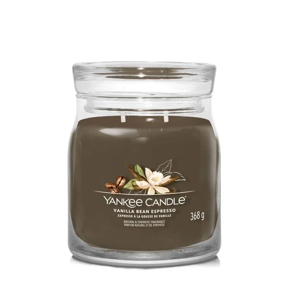 YANKEE CANDLE VANILLA BEAN ESPRESSO 368 GR