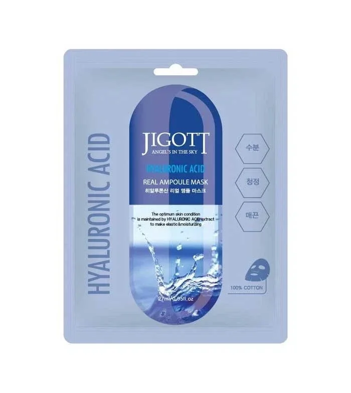 Jigott Maschera viso con acido ialuronico