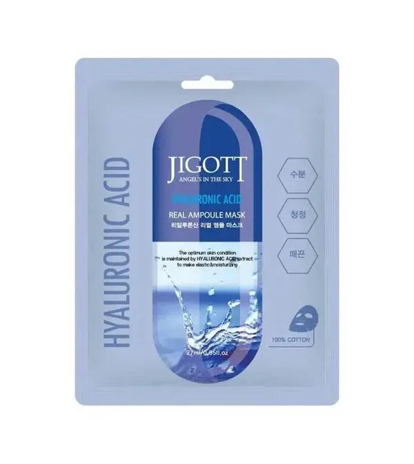 Jigott Maschera viso con acido ialuronico