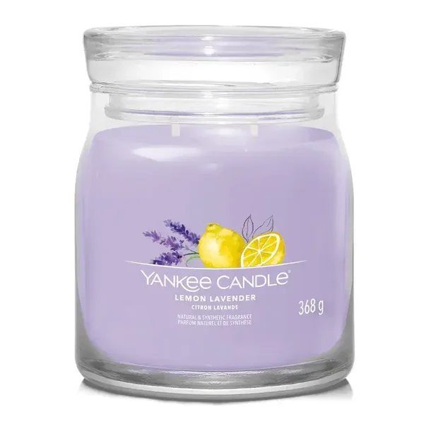 YANKEE CANDLE LEMON LAVENDER 368 GR
