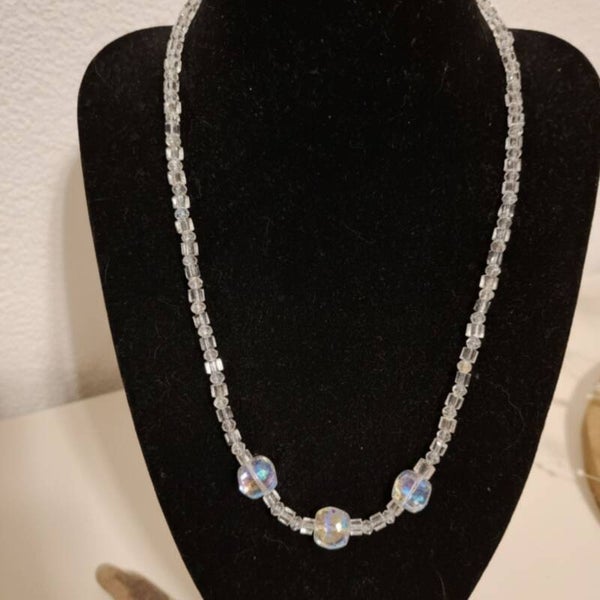 Morning Light Glass Bead Necklace – Aurora