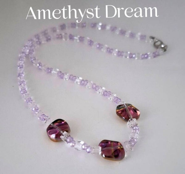 Amethyst Dream – Fliederne Poesie in Glas