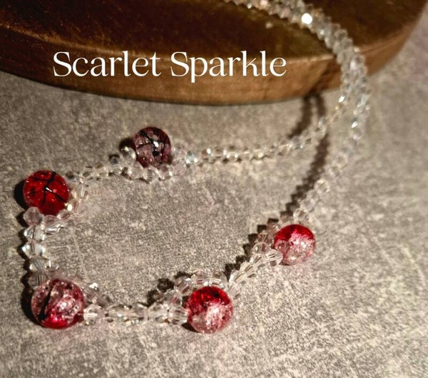 Scarlet Sparkle – Red Elegance in Crystal Form