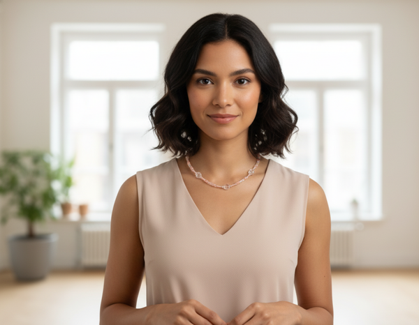 🌸 Serenity – Soft Glow in Apricot