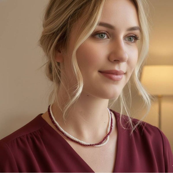 Ruby Snow – A Red Kiss in Beads