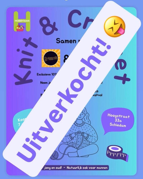 Z - Knit & Crochet on Sunday 7 september 2025 (printen niet nodig)