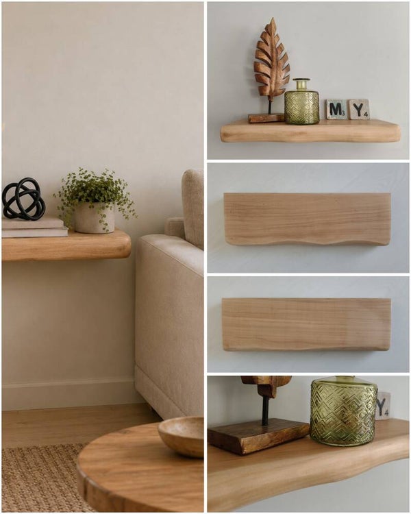 Wandplank KERSEN zwevend decoratief schap 43cm #130
