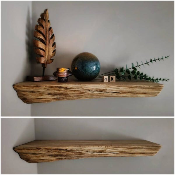 Wandplank EIKEN zwevend 54,5cm