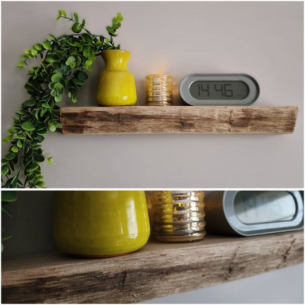 Wandplank EIKEN zwevend 42,5cm