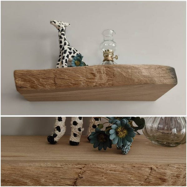 Wandplank EIKEN zwevend 43,5cm