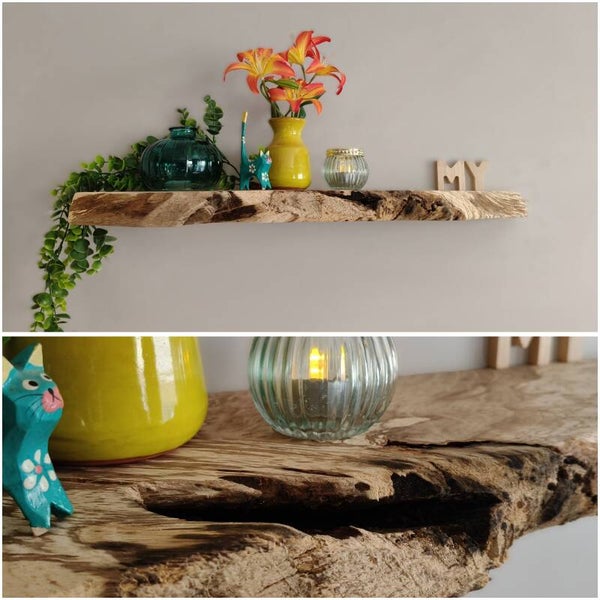 Wandplank EIKEN zwevend #223
