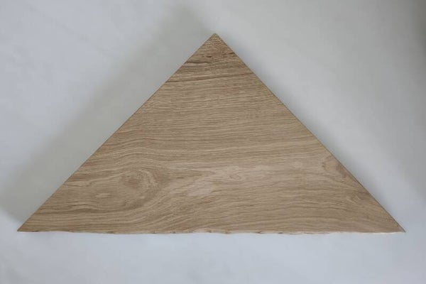 Wandplank EIKEN HOEK zwevend 53,5cm