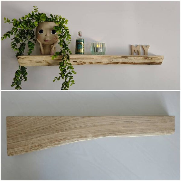Wandplank EIKEN zwevend 64cm #261