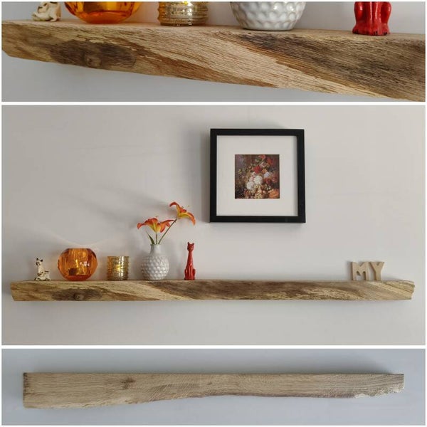 Wandplank EIKEN zwevend 101cm #269