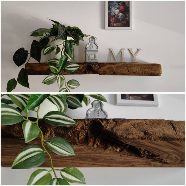 Wandplank EIKEN zwevend 58cm #287