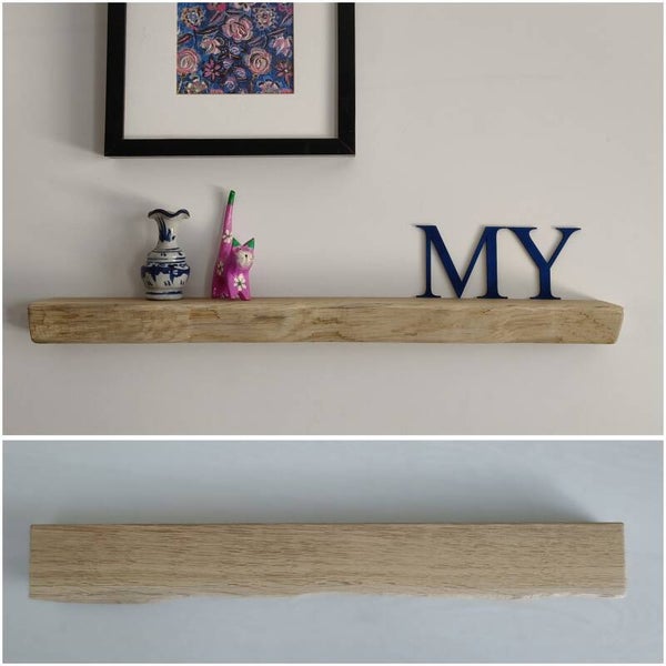 Wandplank EIKEN zwevend 57cm #292