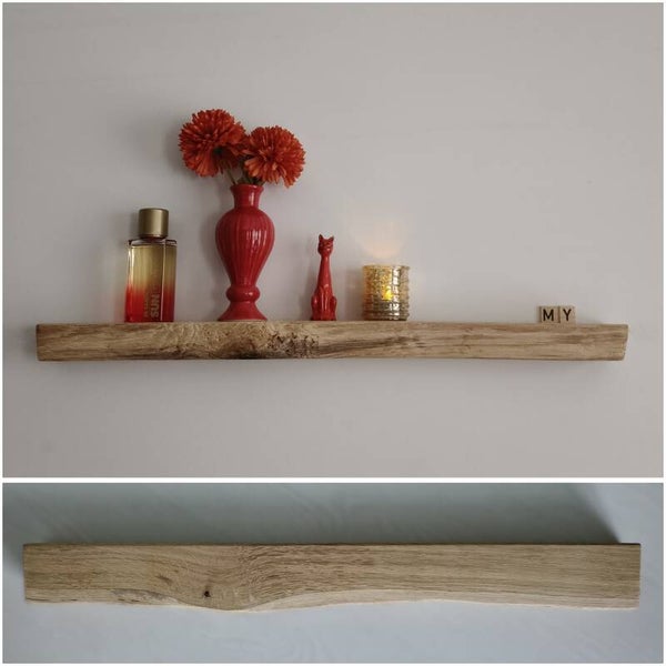 Wandplank EIKEN zwevend 63cm #293