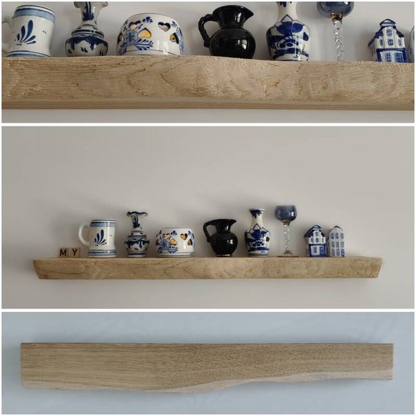 Wandplank EIKEN zwevend 64cm #294
