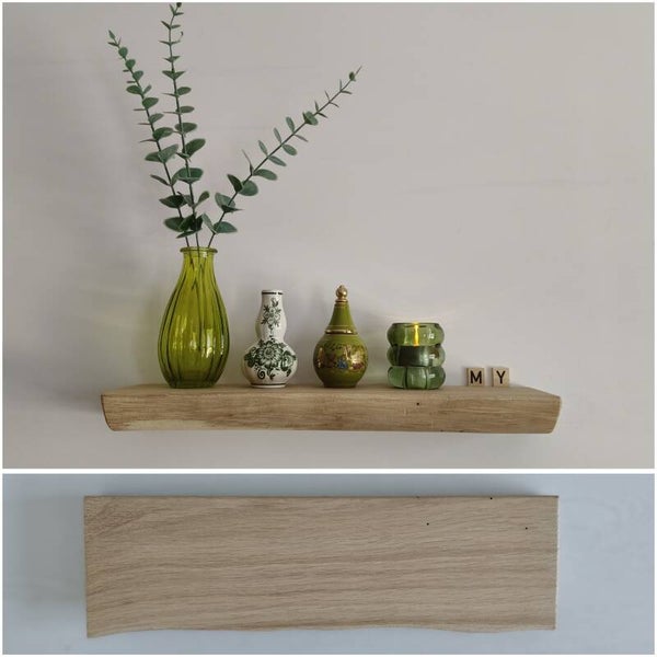 Wandplank EIKEN zwevend 42cm #295