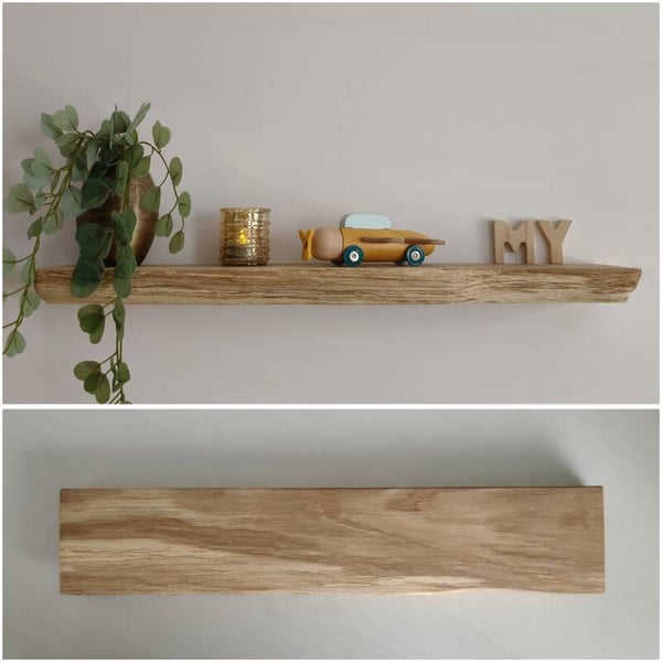 Wandplank EIKEN zwevend 59,5cm #300
