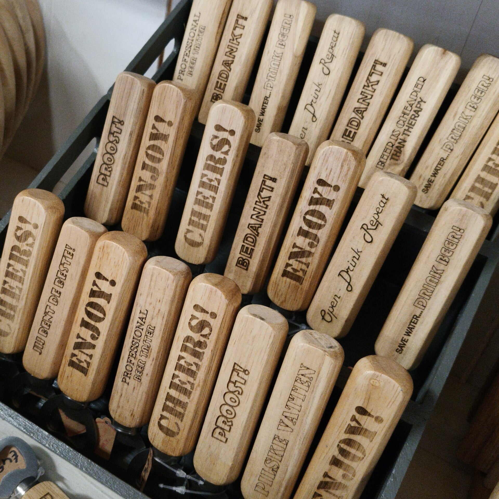 Bieropener DIVERSE TEKSTEN