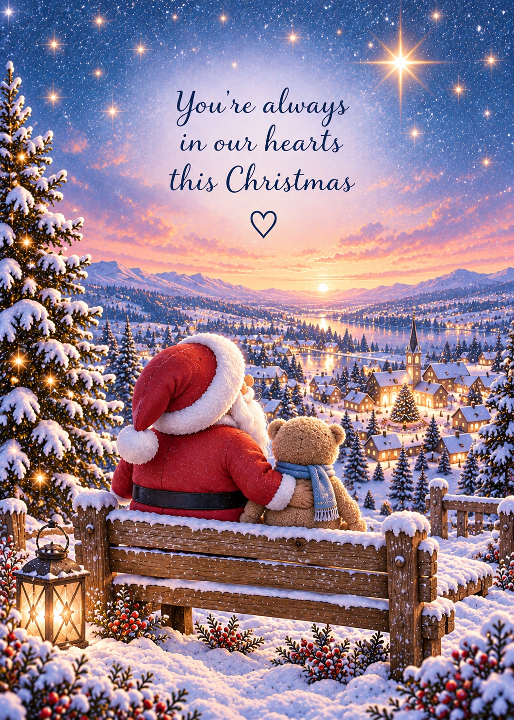 Christmas Card for a Child in Heaven – Always in Our Hearts
