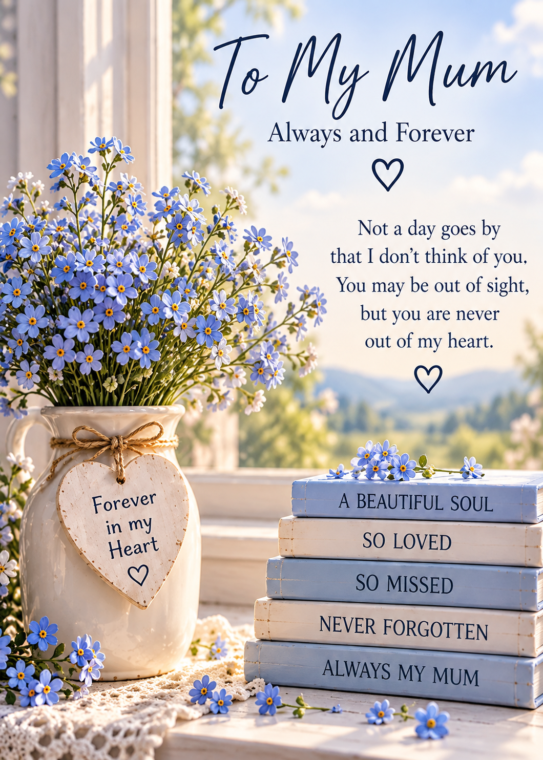 Sympathy Card for Mum – Good Mums Never Leave
