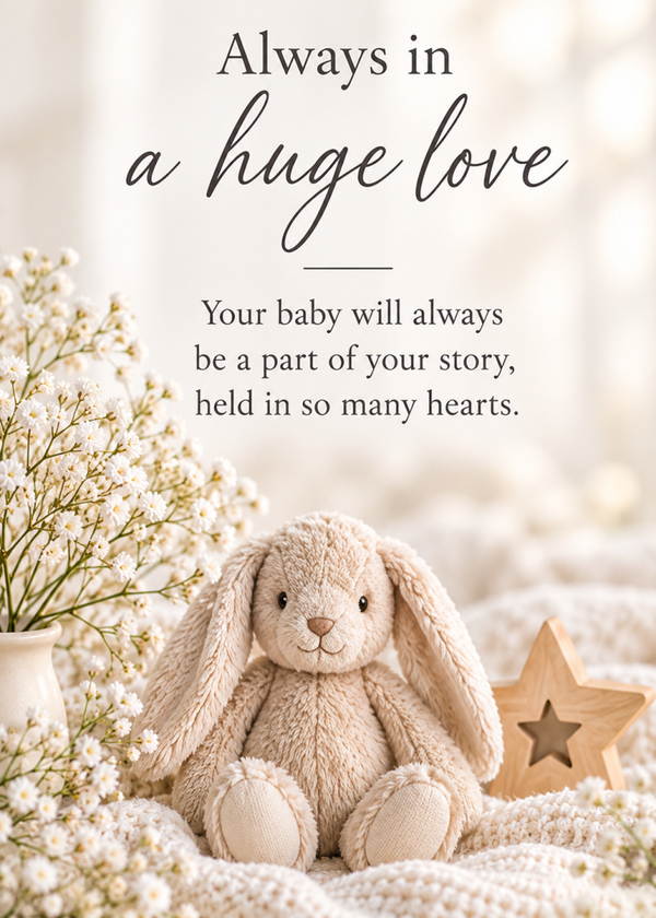 Baby Loss Card – Always Held in Love