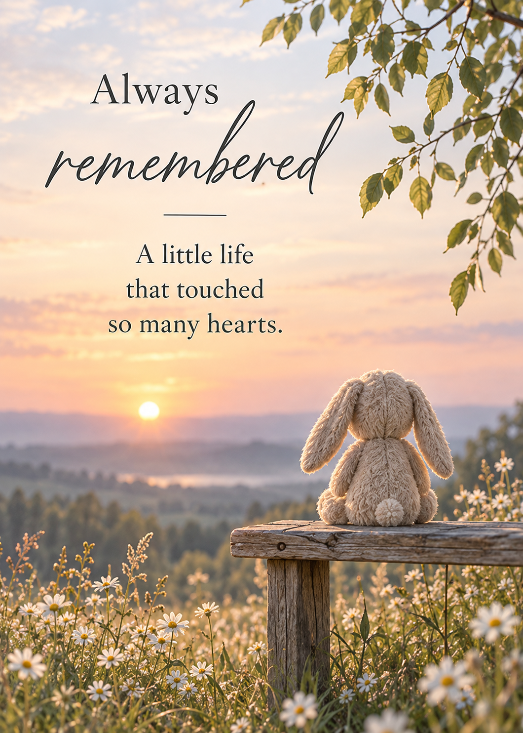 Baby Loss Card – Always Remembered