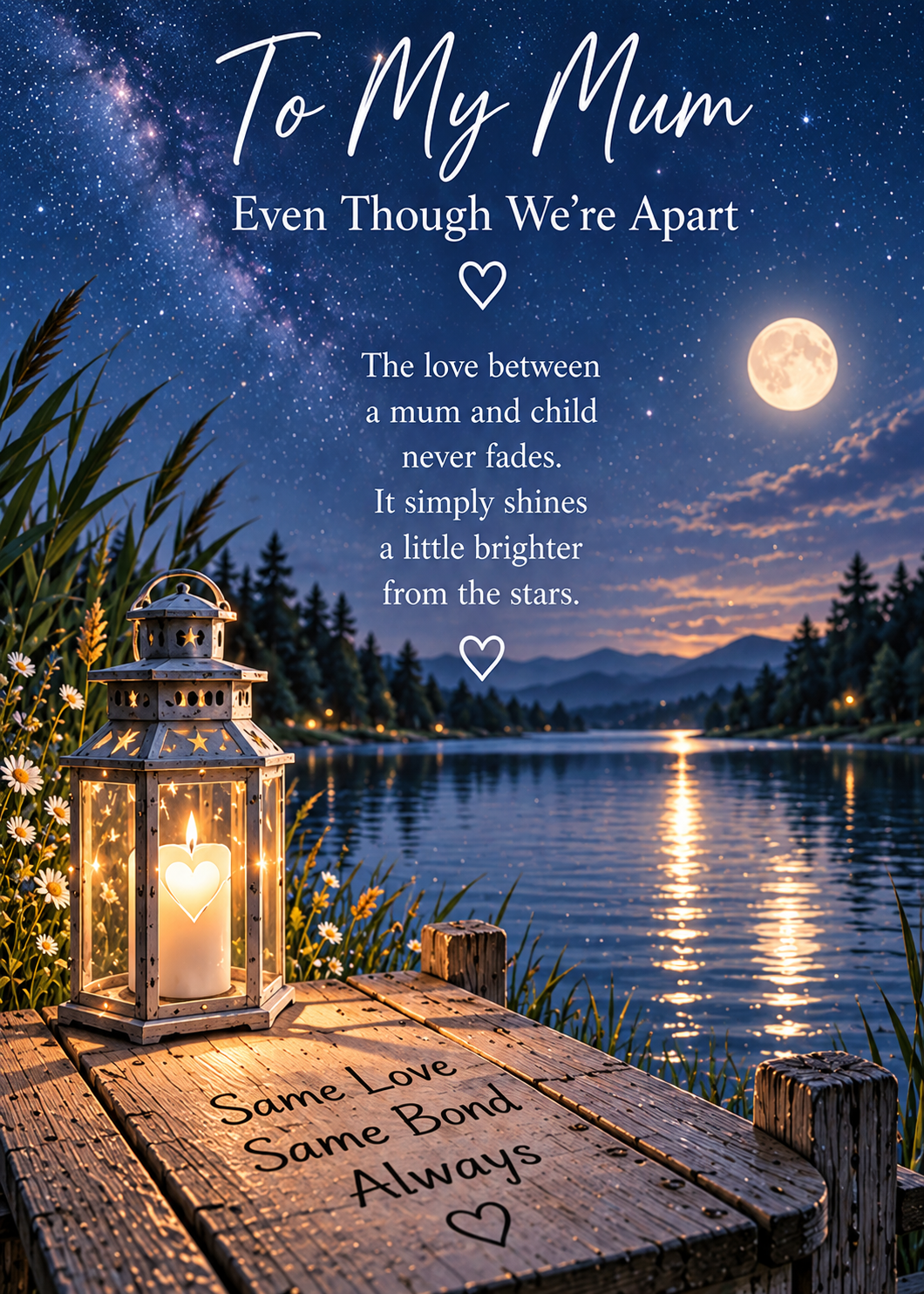 Sympathy Card for Mum – In My Thoughts Always