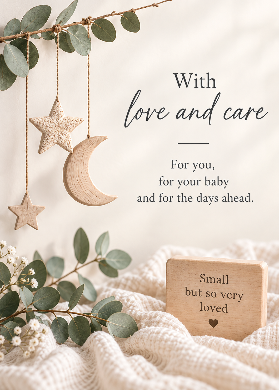 Baby Loss Card – With Love and Care