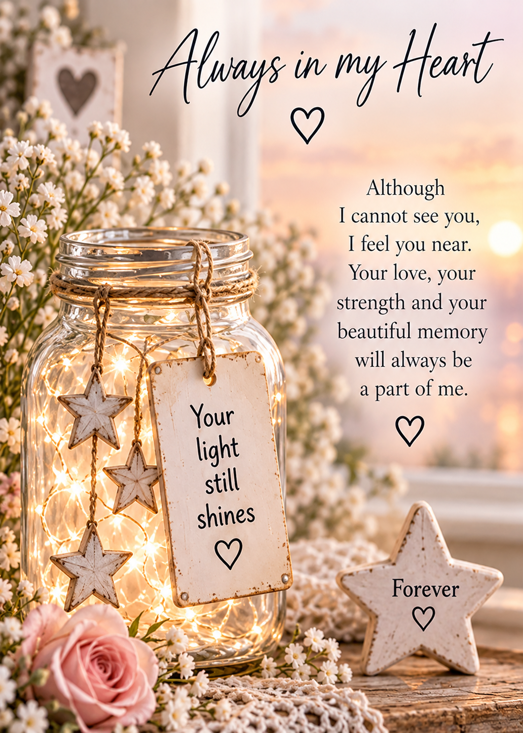 Sympathy Card for Mum – Carried in Love