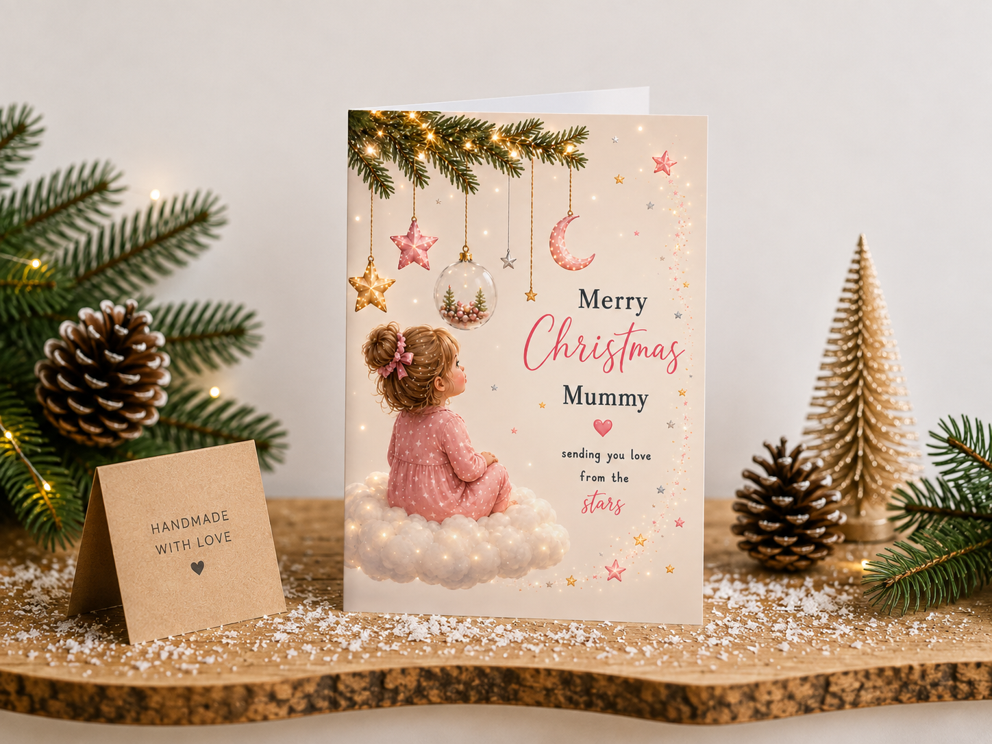 Merry Christmas Mummy – Sending Love From the Stars Card
