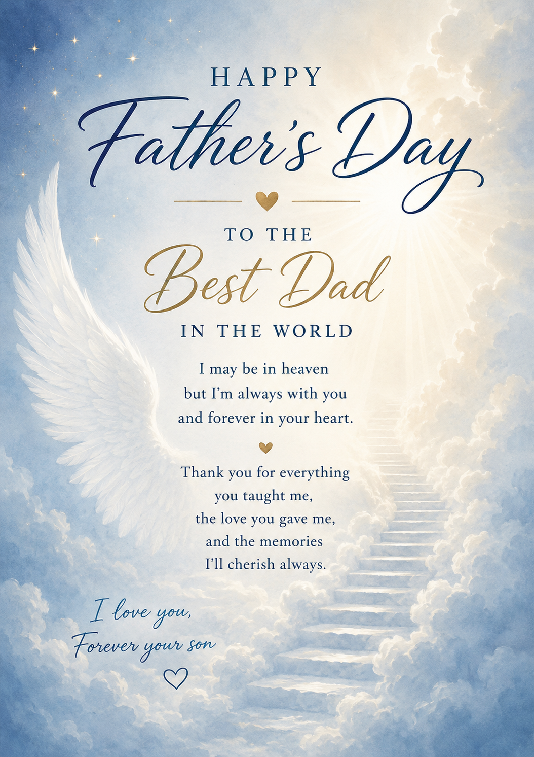 Father’s Day Card for the Best Dad in the World