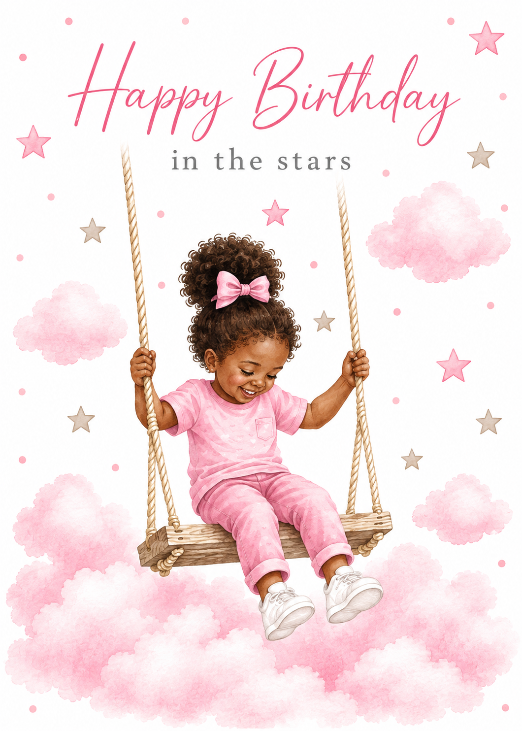 Birthday Card for Daughter – Memorial Swing
