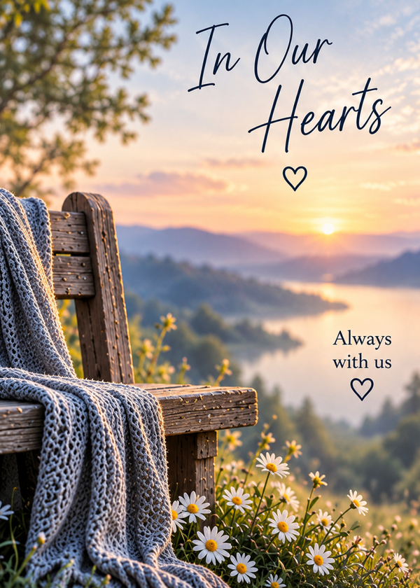 Gone but Never Forgotten Sympathy Card – Butterfly Memorial